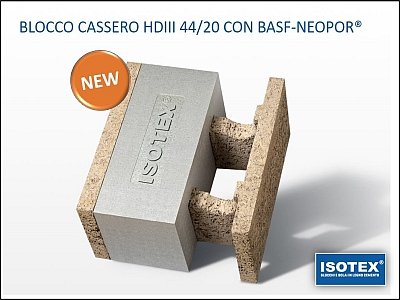 3. Blocco Isotex 44.20 grafite Basf Neopor
