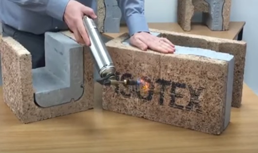 resistenza al fuoco isotex blocchi