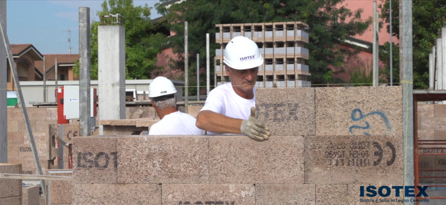 posa blocchi a secco