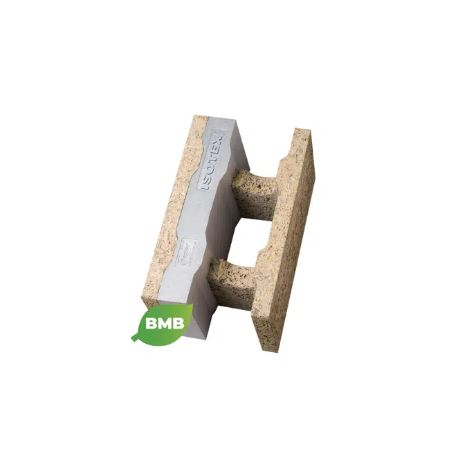 Blocco HDIII 30 7 con grafite Neopor BMBcertBASF oggetto BIM